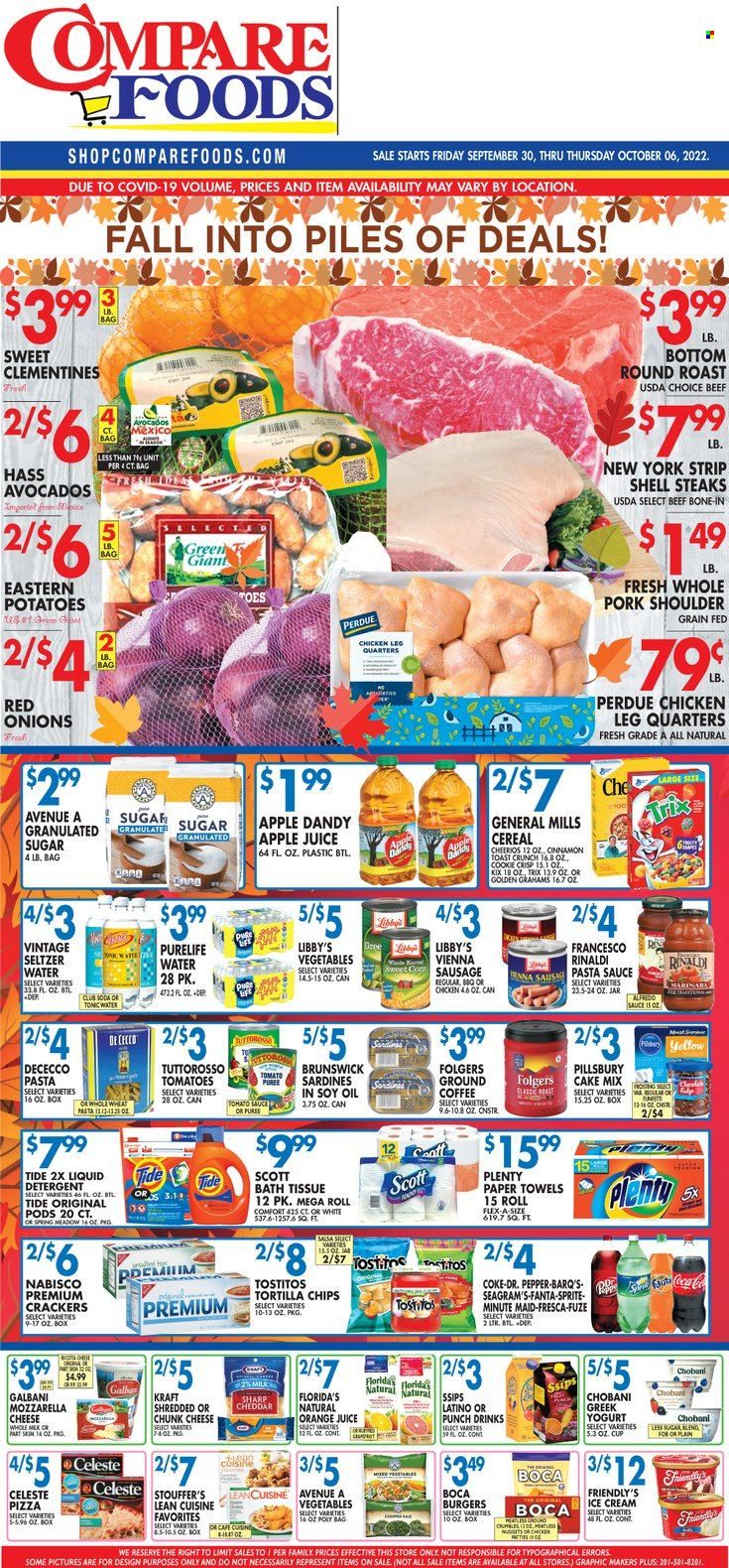 Compare Foods (CT, MD, NC, NJ, NY, RI) Weekly Ad Flyer Specials September 30 to October 6, 2022