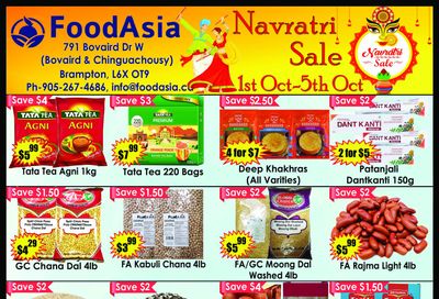 FoodAsia Flyer October 1 to 5