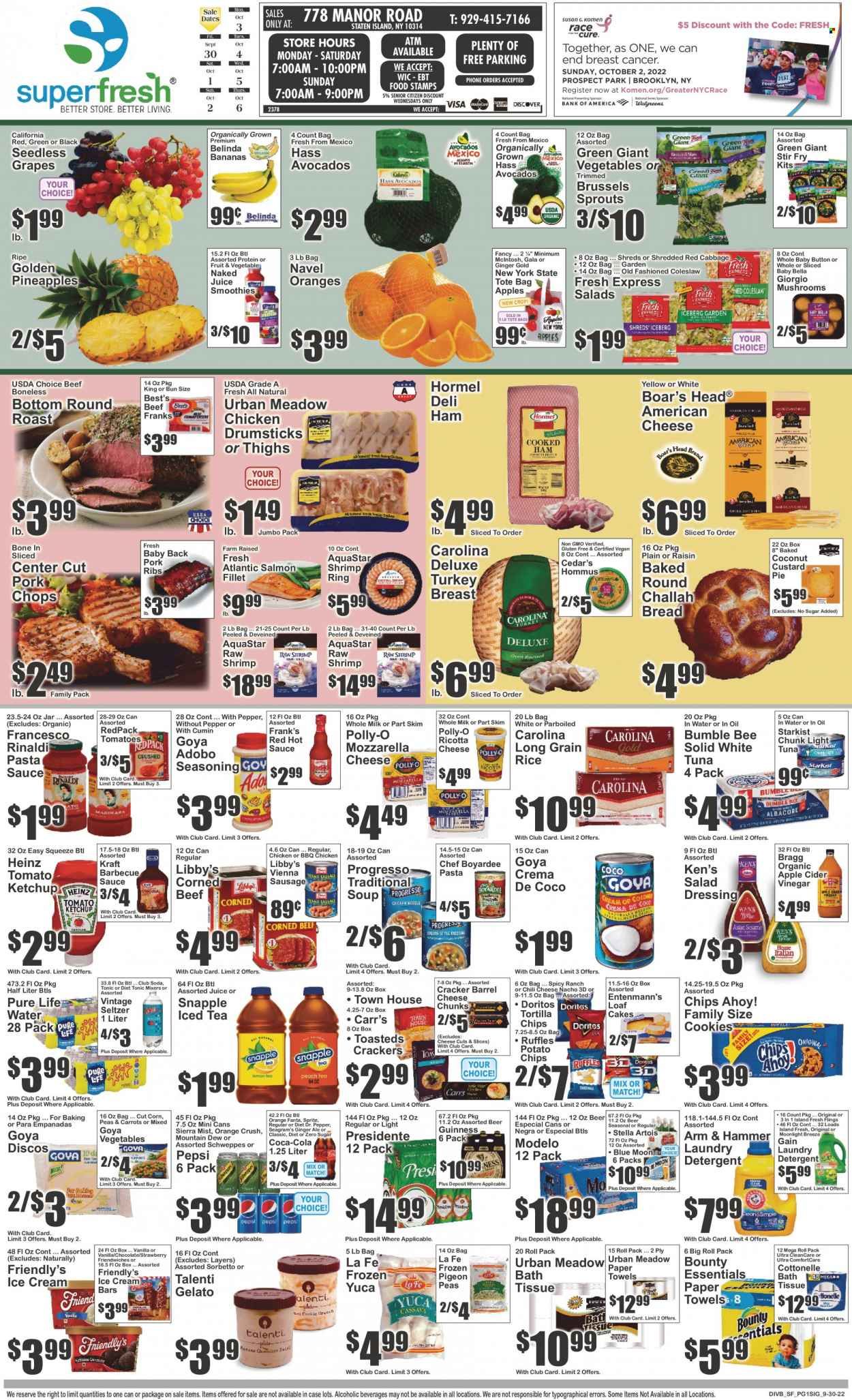 Super Fresh (NY) Weekly Ad Flyer Specials September 30 to October 6, 2022