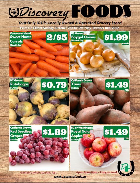Discovery Foods Flyer October 2 to 8