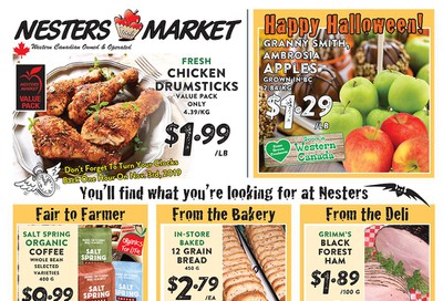 Nesters Market Flyer October 27 to November 2