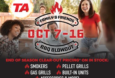 TA Appliances & Barbecues Flyer October 7 to 16