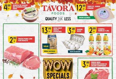 Tavora Foods Flyer October 3 to 9