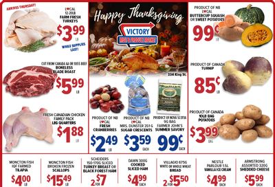 Victory Meat Market Flyer October 4 to 8