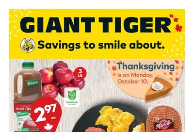 Giant Tiger (ON) Flyer October 5 to 11