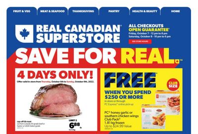 Real Canadian Superstore (ON) Flyer October 6 to 12