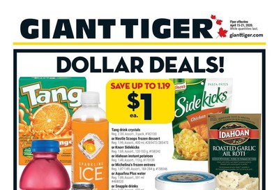 Giant Tiger (West) Flyer April 15 to 21