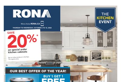 Rona (West) Flyer October 6 to 12