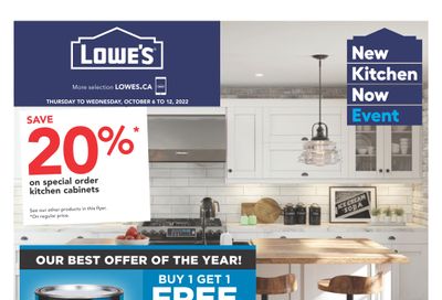 Lowe's (ON) Flyer October 6 to 12