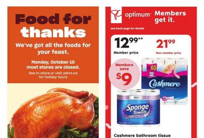 Zehrs Flyer October 6 to 12