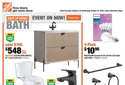 Home Depot (ON) Flyer October 6 to 12