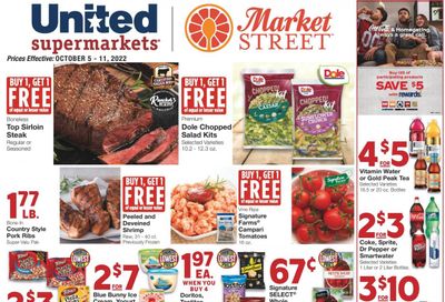 United Supermarkets (TX) Weekly Ad Flyer Specials October 5 to October 11, 2022