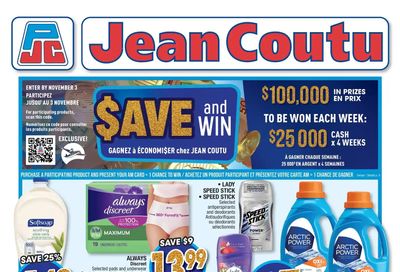 Jean Coutu (NB) Flyer October 7 to 13