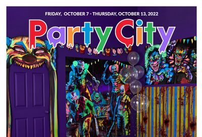 Party City Flyer October 7 to 13