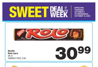 Wholesale Club Sweet Deal of the Week Flyer October 6 to 12