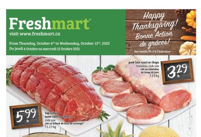 Freshmart (ON) Flyer October 6 to 12