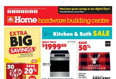 Home Hardware Building Centre (ON) Flyer October 6 to 12