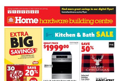 Home Hardware Building Centre (AB) Flyer October 6 to 12