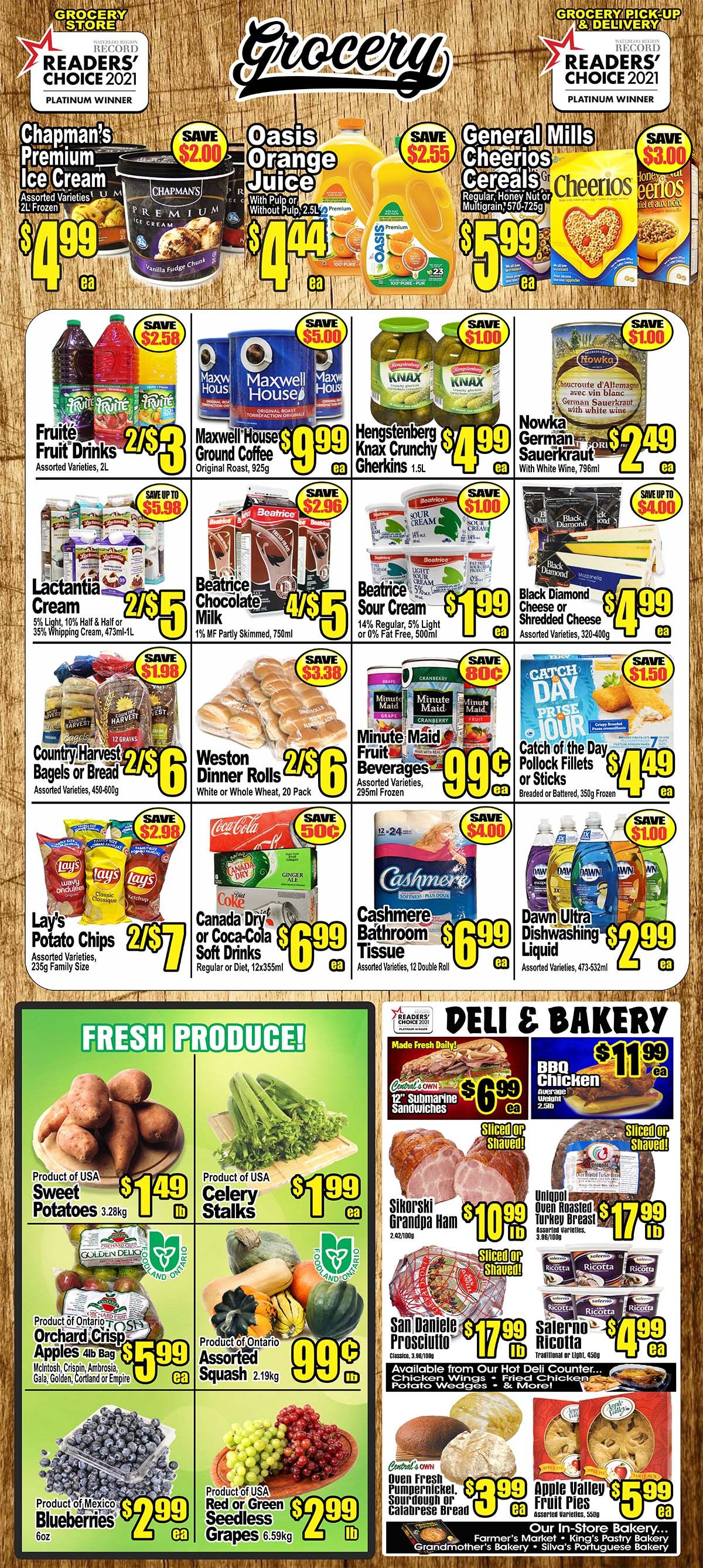 Central Fresh Market Flyer October 6 to 13