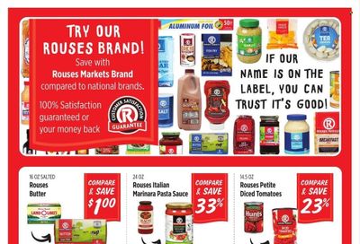 Rouses Markets (AL, LA, MS) Weekly Ad Flyer Specials October 5 to October 31, 2022