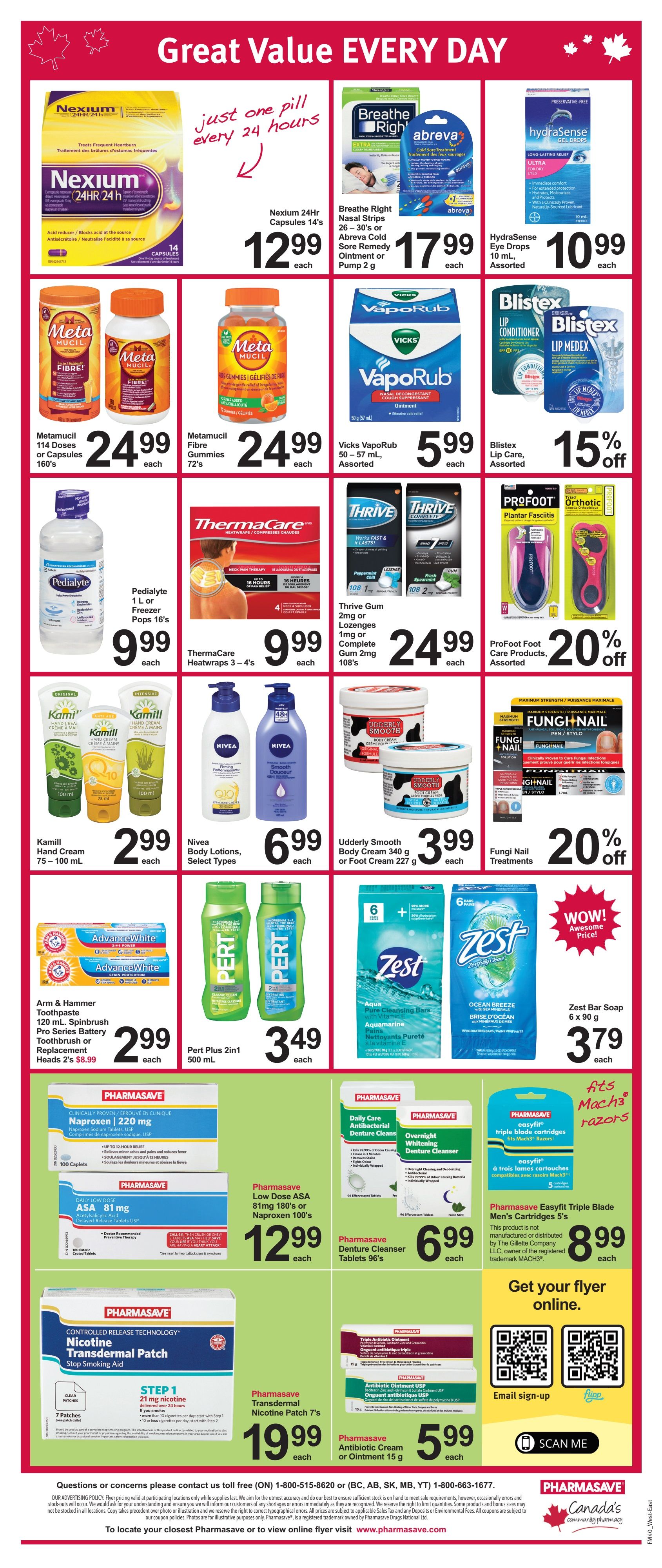 Pharmasave (ON) Flyer October 7 to 20