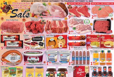 Sal's Grocery Flyer October 7 to 13