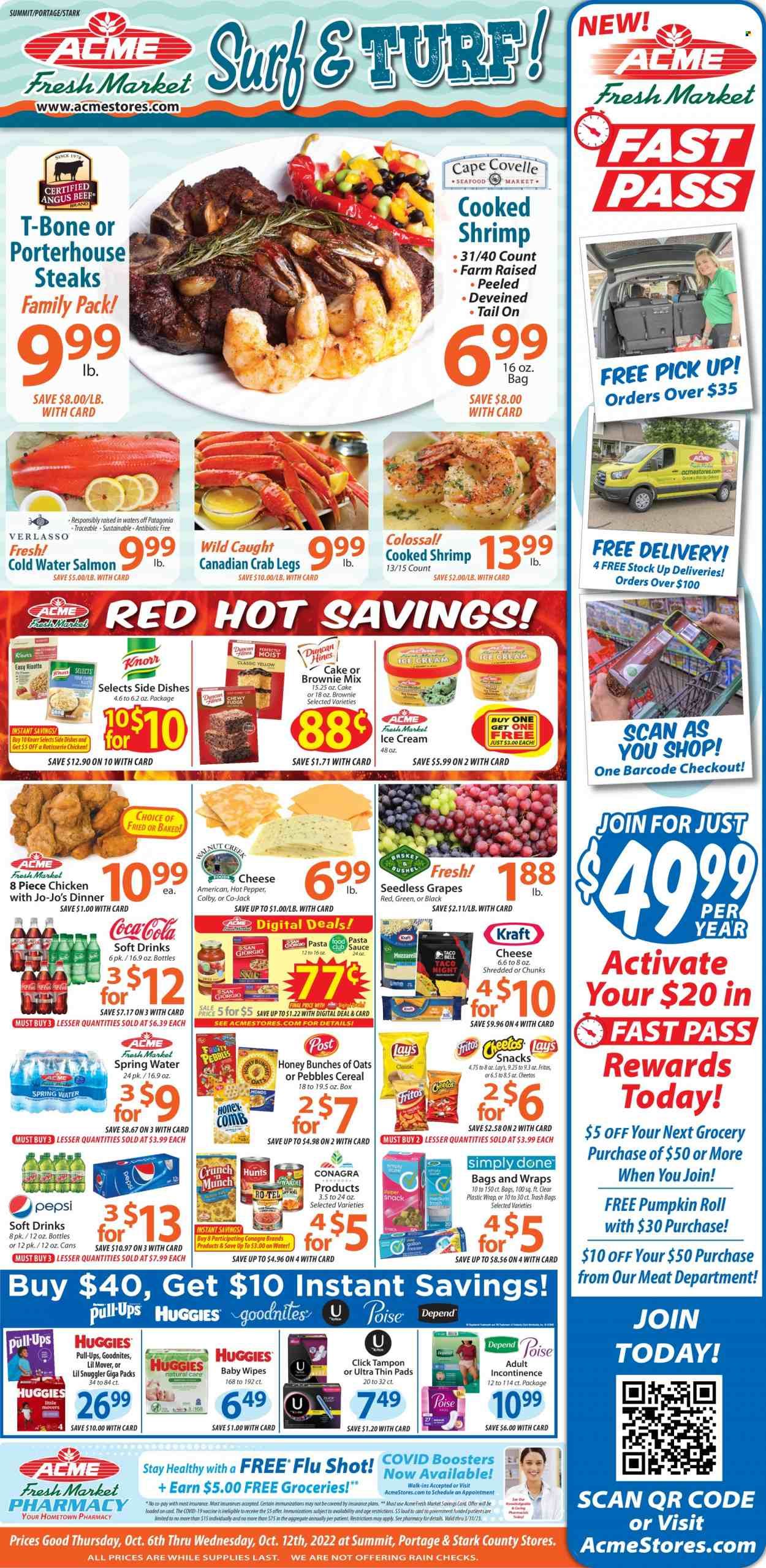 ACME Fresh Market (OH) Weekly Ad Flyer Specials October 6 to October 12, 2022