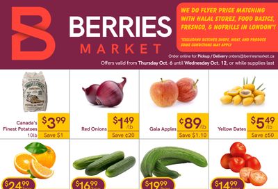 Berries Market Flyer October 6 to 12