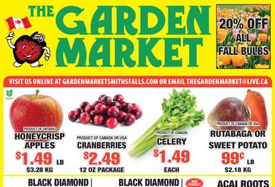The Garden Market Flyer October 7 to 13