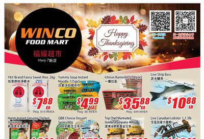 WinCo Food Mart (HWY 7) Flyer October 6 to 12