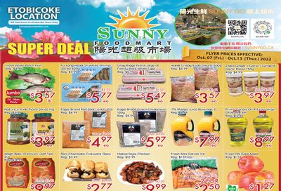 Sunny Foodmart (Etobicoke) Flyer October 7 to 13