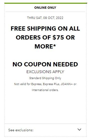 JOANN Weekly Ad Flyer Specials October 8 to October 8, 2022