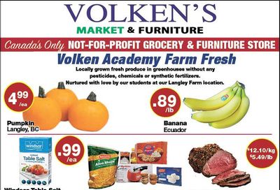Volken's Market & Furniture Flyer October 5 to 11