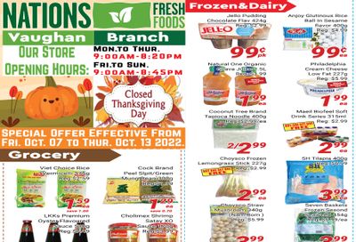 Nations Fresh Foods (Vaughan) Flyer October 7 to 13