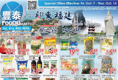 FoodyMart (Warden) Flyer October 7 to 13