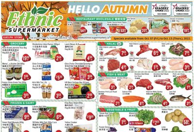 Ethnic Supermarket (Guelph) Flyer October 7 to 13