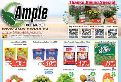 Ample Food Market (Brampton) Flyer October 7 to 13