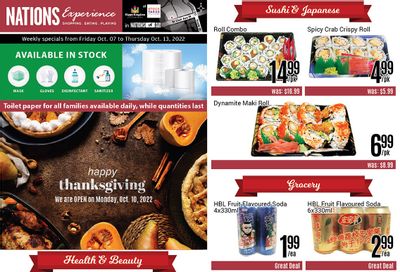 Nations Fresh Foods (Toronto) Flyer October 7 to 13