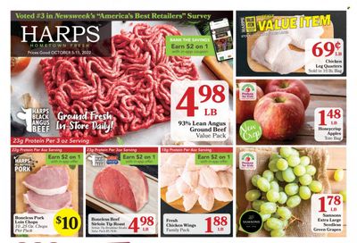 Harps Hometown Fresh (AR) Weekly Ad Flyer Specials October 5 to October 11, 2022