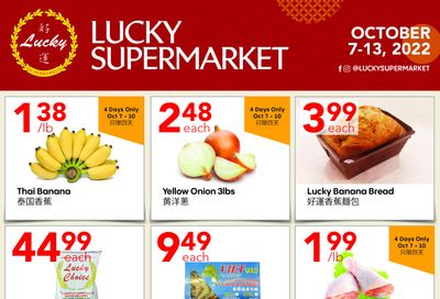 Lucky Supermarket (Edmonton) Flyer October 7 to 13