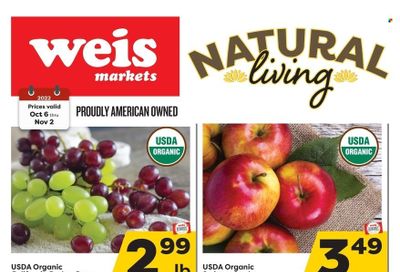 Weis (MD, NY, PA) Weekly Ad Flyer Specials October 6 to November 2, 2022