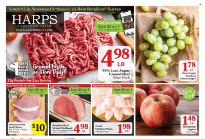 Harps Hometown Fresh (OK) Weekly Ad Flyer Specials October 5 to October 11, 2022