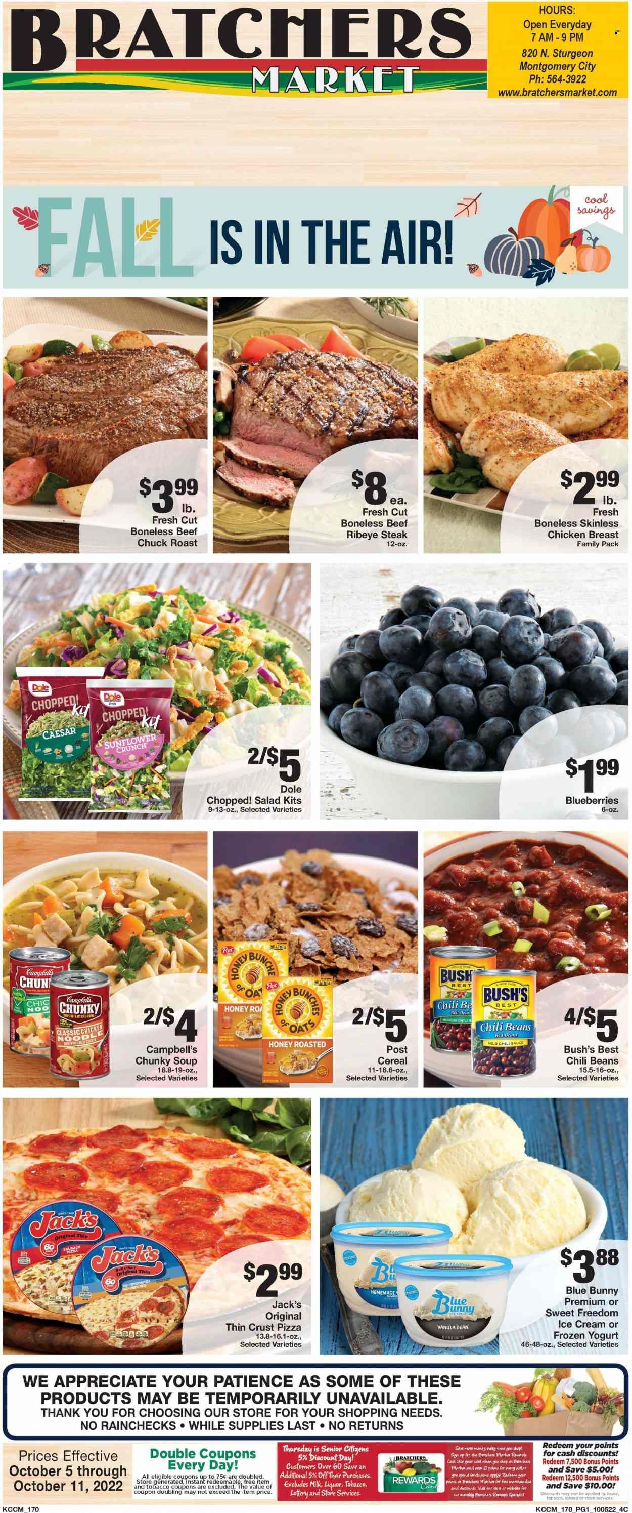Bratchers Market (MO) Weekly Ad Flyer Specials October 5 to October 11, 2022