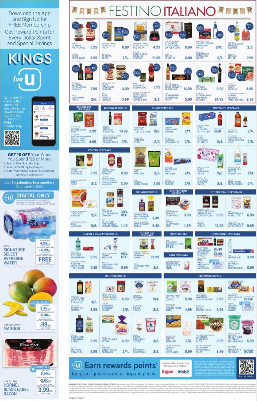 Kings Food Markets (CT, NJ, NY) Weekly Ad Flyer Specials October 7 to October 13, 2022