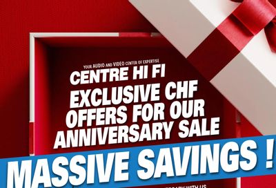 Centre Hi-Fi Flyer October 7 to 13
