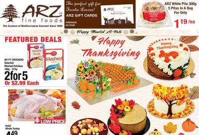 Arz Fine Foods Flyer October 7 to 13