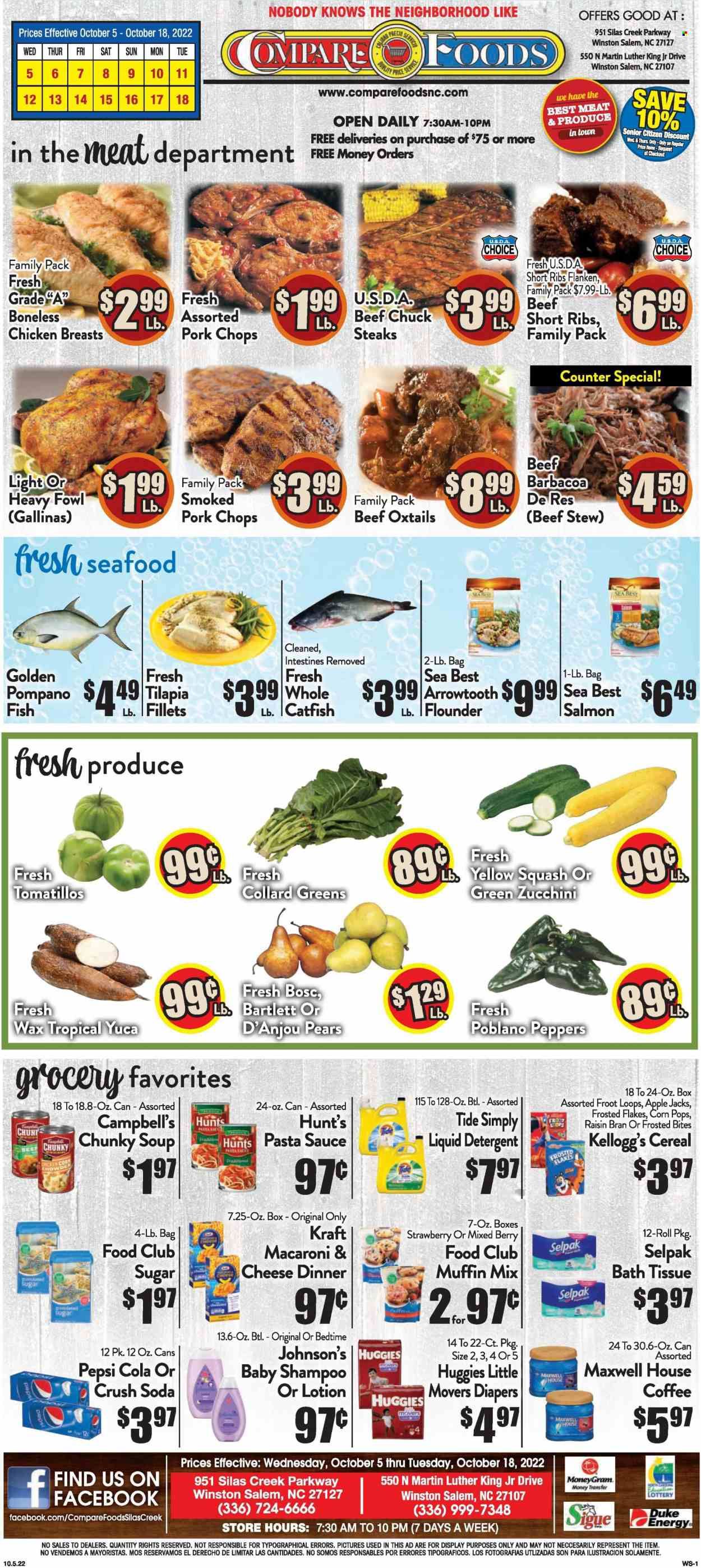 Compare Foods (NC) Weekly Ad Flyer Specials October 5 to October 18, 2022