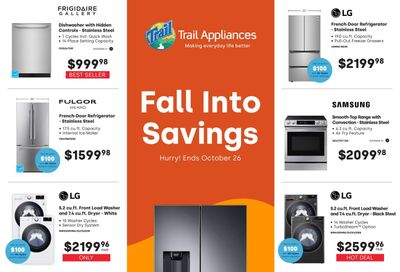 Trail Appliances (BC) Flyer October 7 to 26