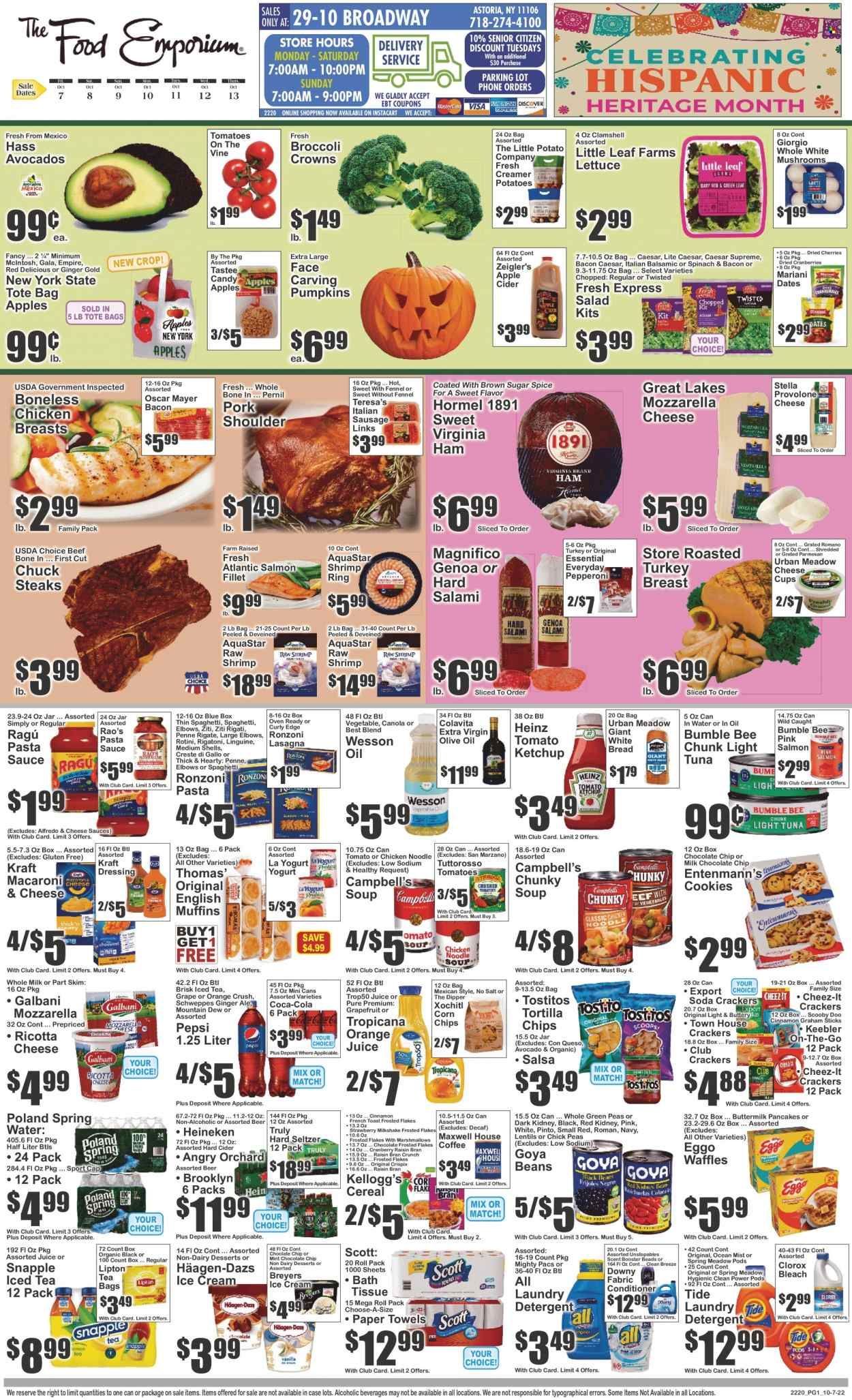 The Food Emporium (NY) Weekly Ad Flyer Specials October 7 to October 13, 2022
