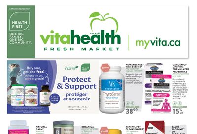 Vita Health Fresh Market Flyer October 7 to 23